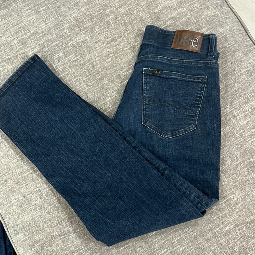 Lee Blue Straight Jeans Classic Fit